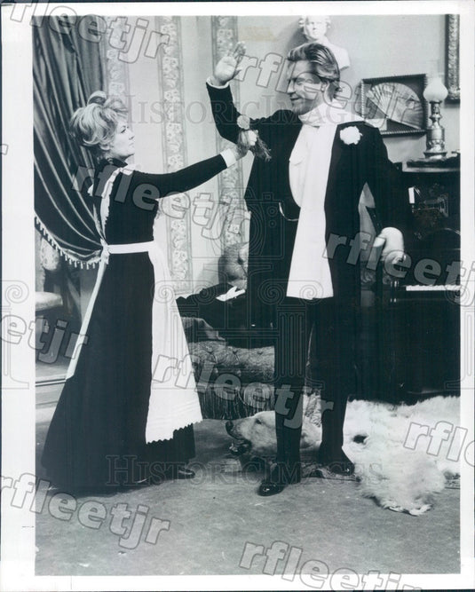 1981 Vienna State Opera Renate Holm & Eberhard Wachter Press Photo adw475 - Historic Images