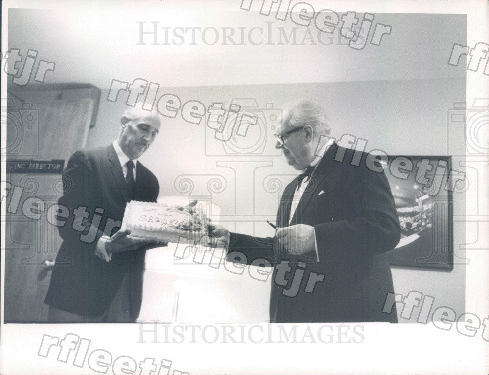 1971 Spanish Classical Guitarist Andres Segovia, Harry Draper Press Photo adw481 - Historic Images