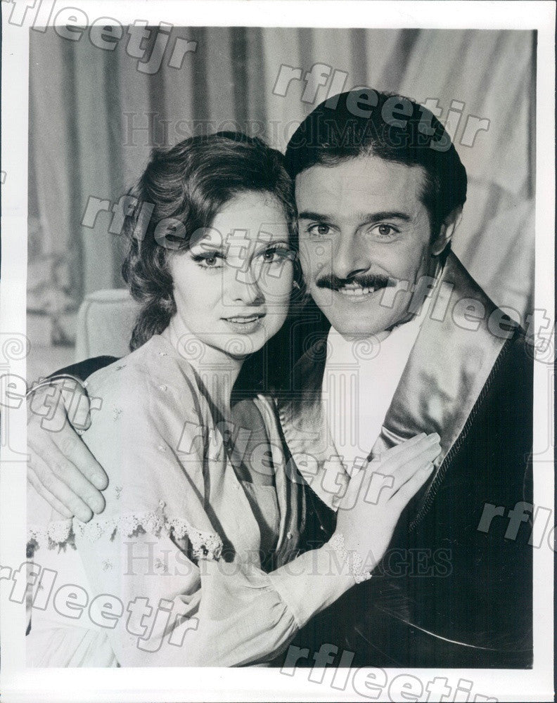 1976 Actors Meg Bussert &amp; Peter Shawn Press Photo adw509 - Historic Images