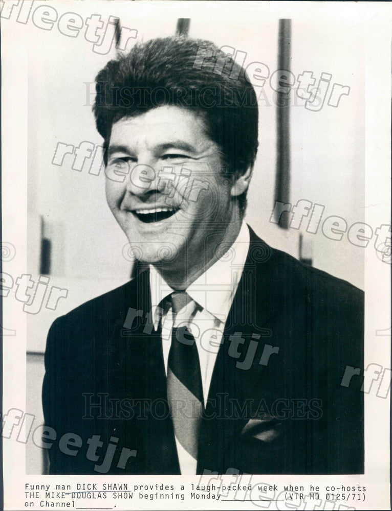 1970 Comedian, Actor Dick Shawn Press Photo adw515 - Historic Images