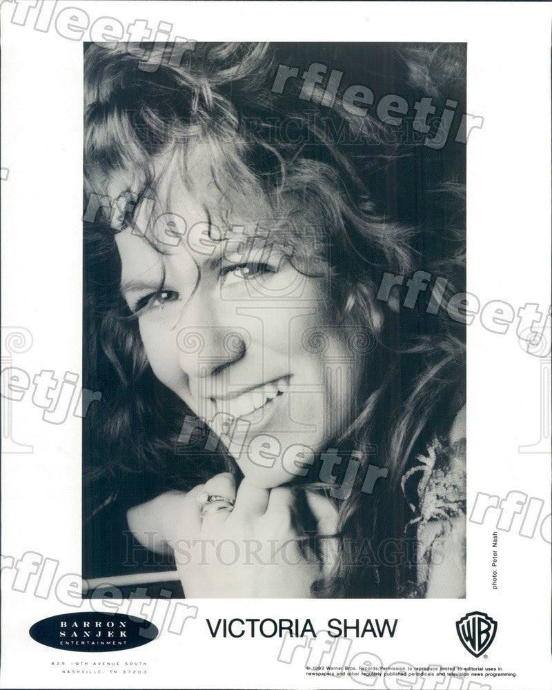 1993 Country Music Singer Victoria Shaw Press Photo adw531 - Historic Images