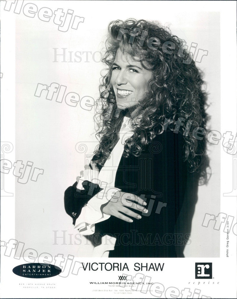 1994 Country Music Singer Victoria Shaw Press Photo adw533 - Historic Images