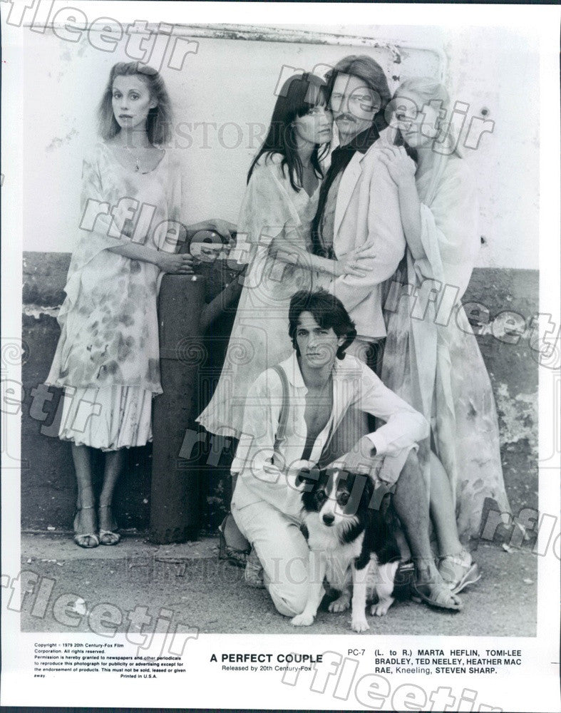 1979 Actors Marta Heflin, Tomi-Lee Bradley, Ted Neeley Press Photo adw573 - Historic Images