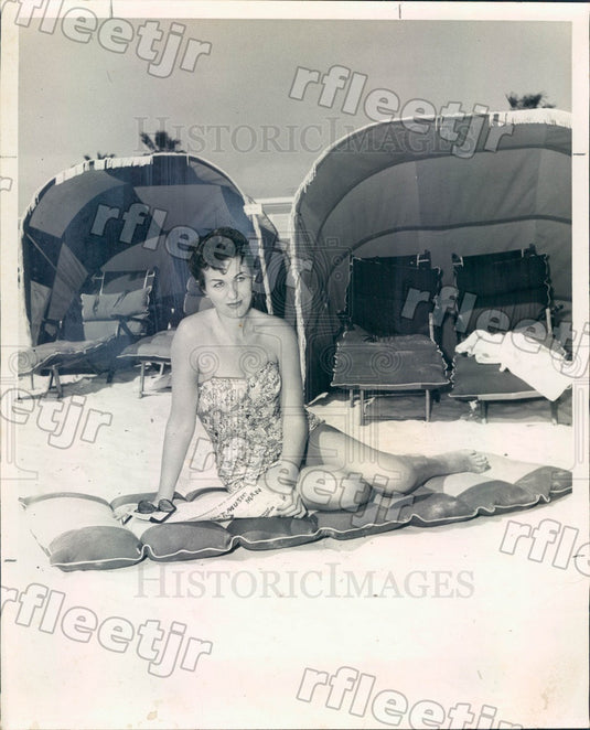 1958 Actress & Singer Jan Shelly Press Photo adw71 - Historic Images