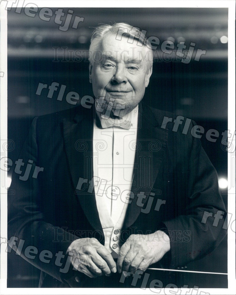 1997 Atlanta Symphony Orchestra Conductor Robert Shaw, Grammy Press Photo adw793 - Historic Images