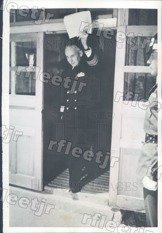 1953 UN Delegate Rear Adm John Daniel at Panmunjom, Korea Press Photo adw809 - Historic Images