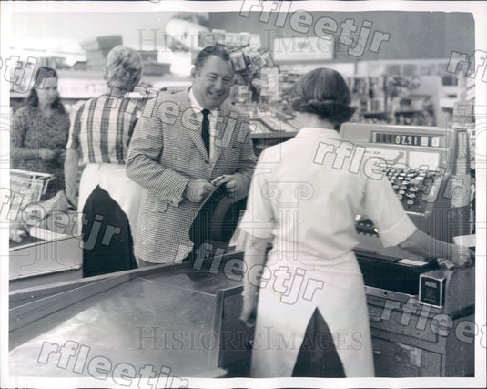 1966 Evangelist Rev. Grady Wilson Press Photo adw849 - Historic Images