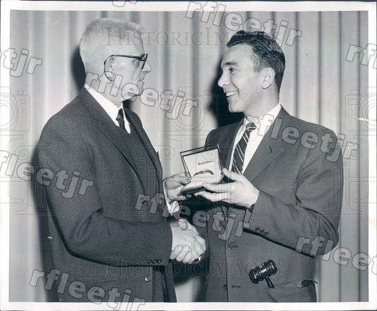 1957 Chicago Tribune Photographer Jerry Clark, Carmen Reporto Press Photo adw883 - Historic Images