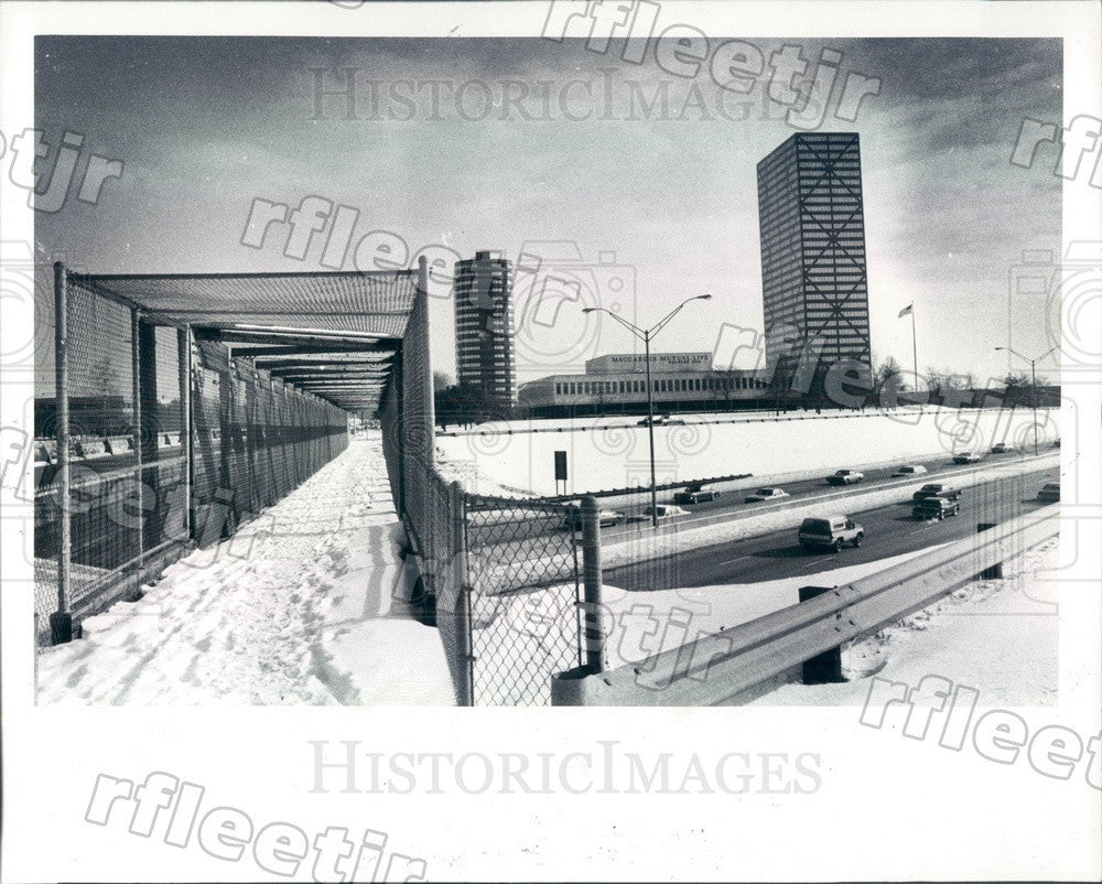 1981 Southfield, Michigan Prudential Town Center Press Photo adw935 - Historic Images