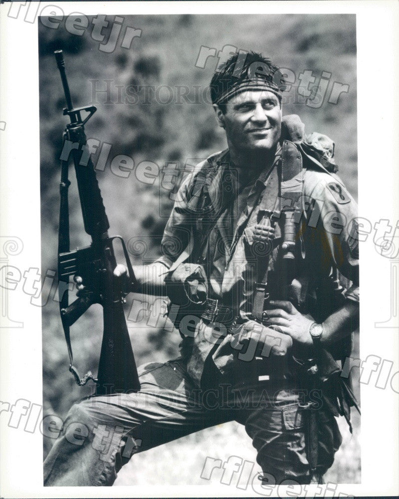 Undated Actor Terence Knox on TV Show Tour of Duty Press Photo adx1017 - Historic Images