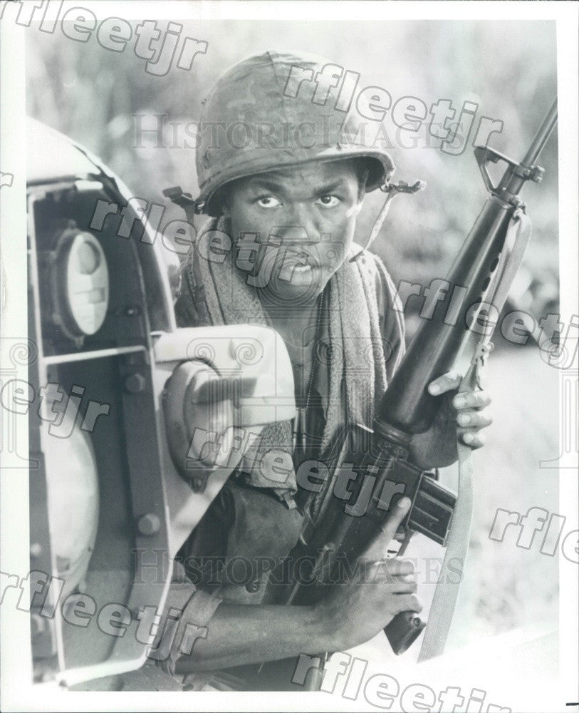 1986 Actor Stan Foster on TV Show Tour of Duty Press Photo adx1023 - Historic Images