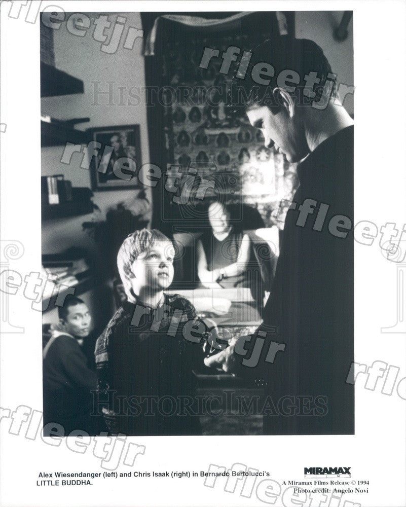 1994 Actors Alex Wiesendanger &amp; Musician Chris Isaak in Film Press Photo adx103 - Historic Images