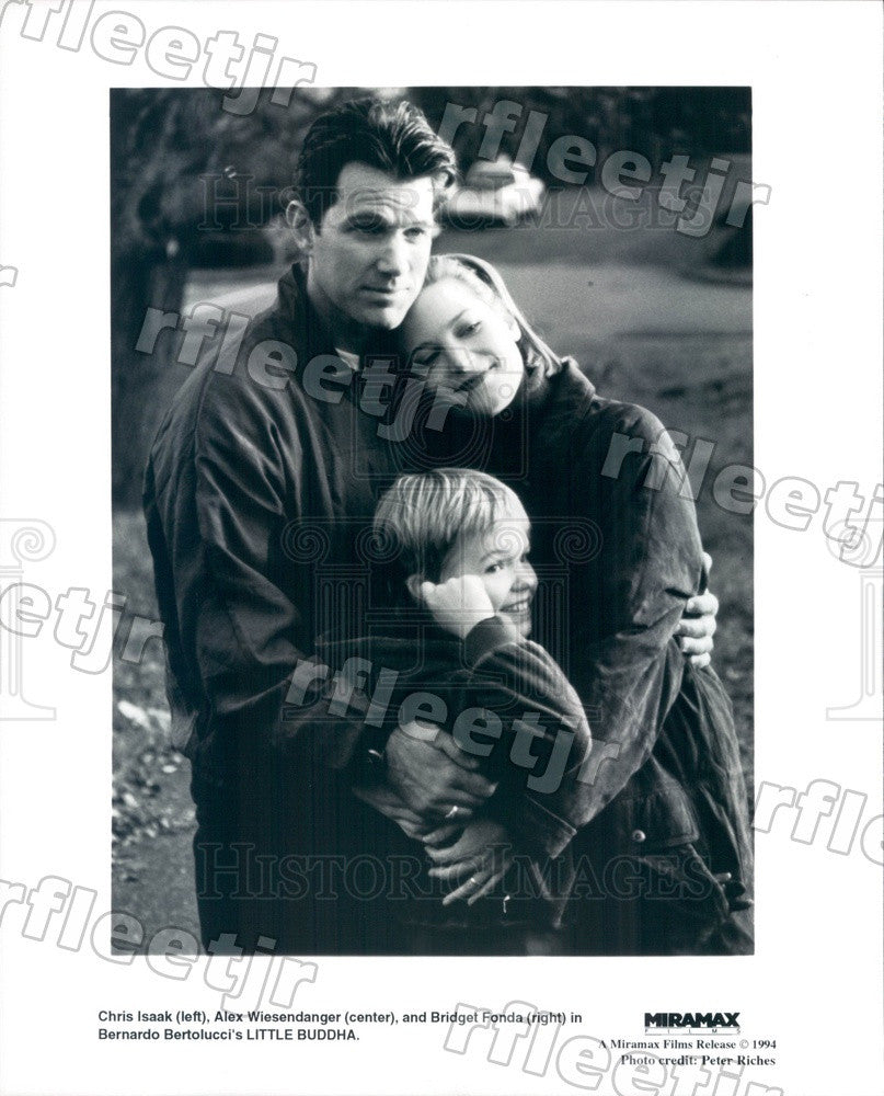 1994 Actors Bridget Fonda, Alex Wiesendanger, Chris Isaak Press Photo adx107 - Historic Images