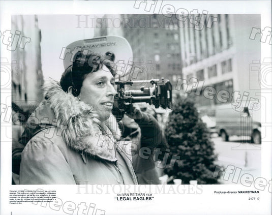 1986 Producer, Director Ivan Reitman Filming Legal Eagles Press Photo adx1165 - Historic Images