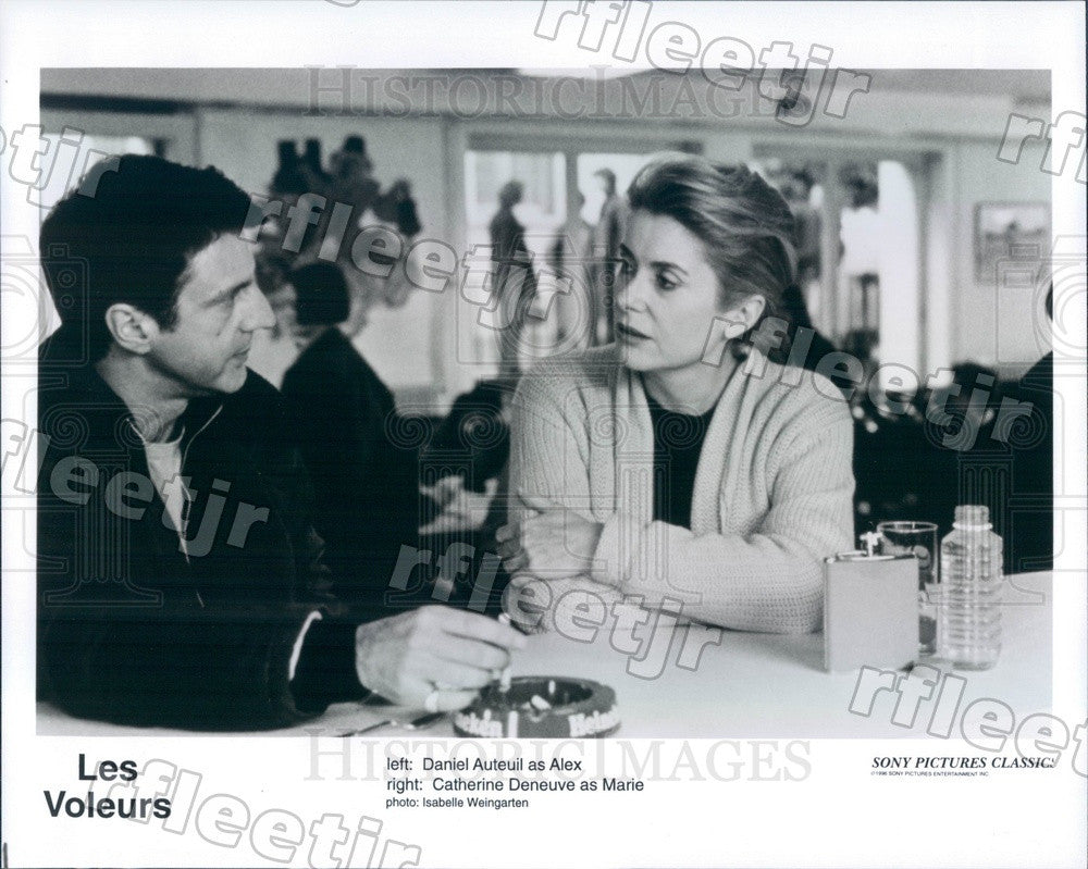 1996 French Actors Catherine Deneuve & Daniel Auteuil in Film Press Photo adx137 - Historic Images