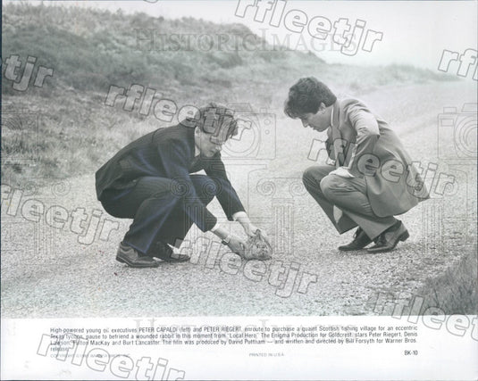 1983 Oscar Winning Actor Peter Capaldi & Peter Riegert Press Photo adx145 - Historic Images