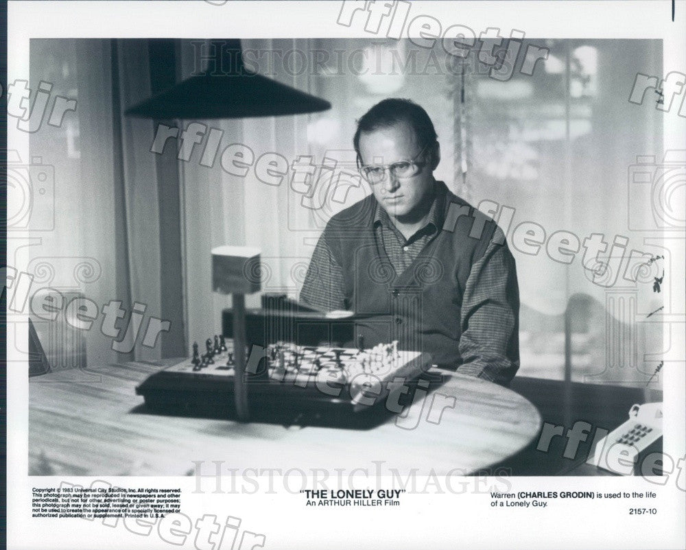 1983 Emmy Winning Actor Charles Grodin in Film The Lonely Guy Press Photo adx151 - Historic Images