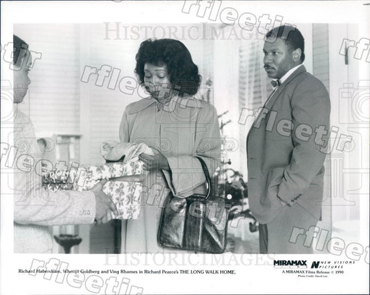 1990 Actors Richard Habersham, Whoopi Goldberg, Ving Rhames Press Photo adx167 - Historic Images