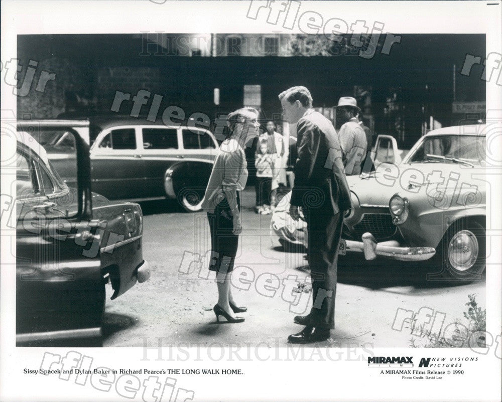 1990 Oscar Winning Actor Sissy Spacek &amp; Dylan Baker in Film Press Photo adx175 - Historic Images