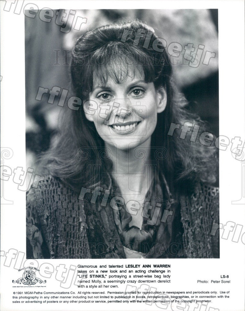1991 Actress Lesley Ann Warren in Film Life Stinks Press Photo adx195 - Historic Images