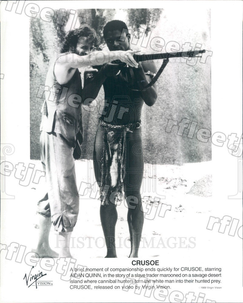 1989 American Actor Aidan Quinn in Film Crusoe Press Photo adx263 - Historic Images