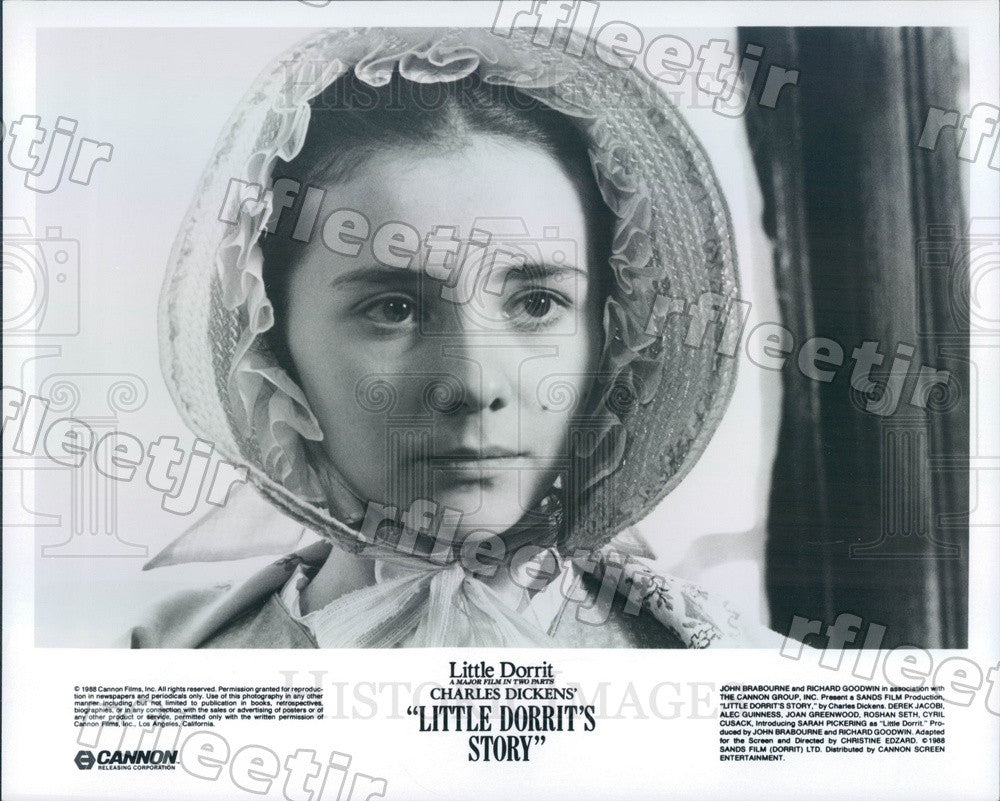 1988 Actress Sarah Pickerling in Film Little Dorrit Press Photo adx265 - Historic Images