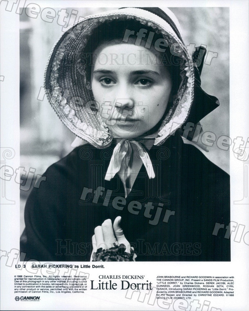 1988 Actress Sarah Pickerling in Film Little Dorrit Press Photo adx267 - Historic Images