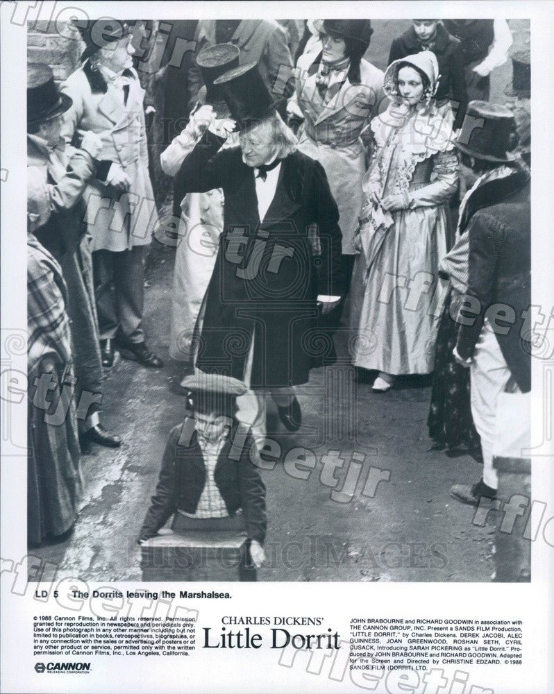 1988 Scene From Film Charles Dickens&#39; Little Dorrit Press Photo adx271 - Historic Images