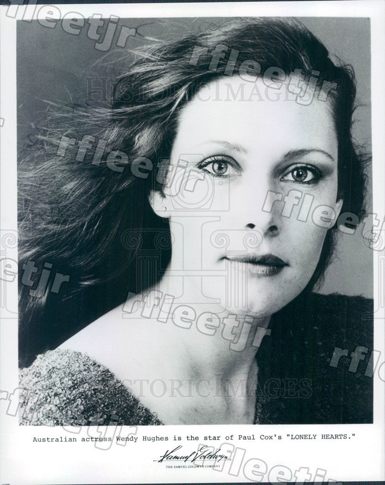 Undated Australian Actress Wendy Hughes in Film Lonely Hearts Press Photo adx299 - Historic Images