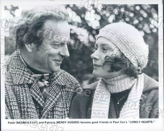 Undated Australian Actors Norman Kaye & Wendy Hughes Press Photo adx301 - Historic Images