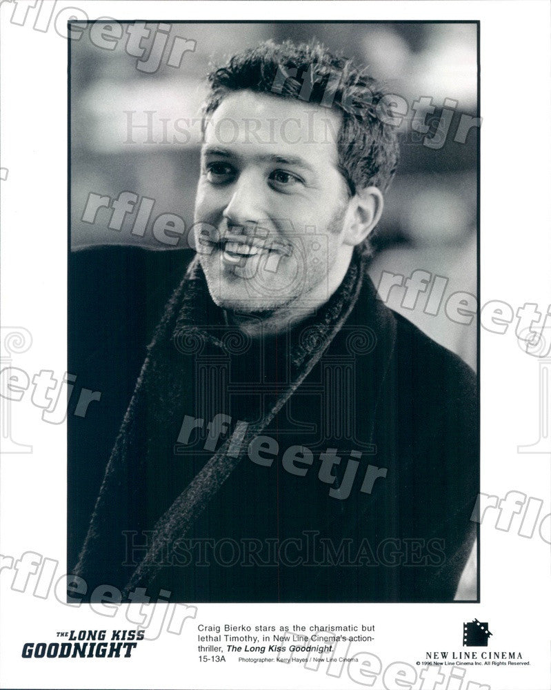 1996 Actor Craig Bierko in Film The Long Kiss Goodnight Press Photo adx313 - Historic Images