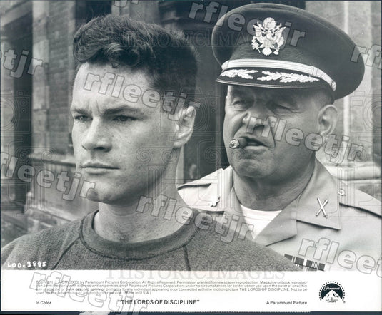 1982 Actors David Keith & Robert Prosky in Film Press Photo adx367 - Historic Images