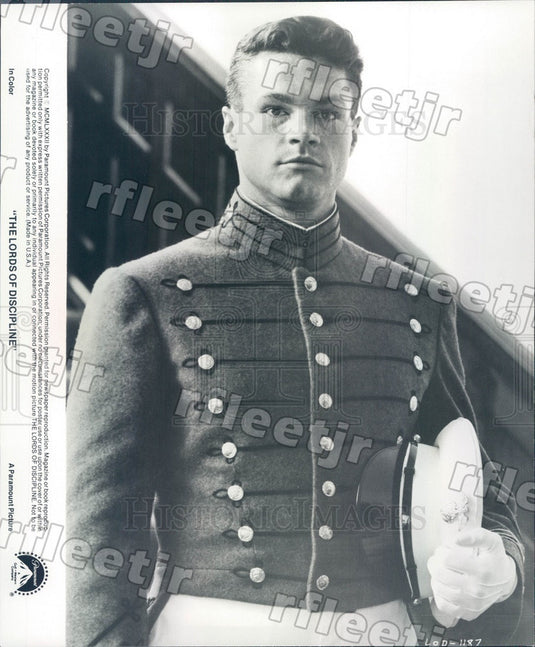1982 Actor David Keith in Film The Lords Of Discipline Press Photo adx369 - Historic Images