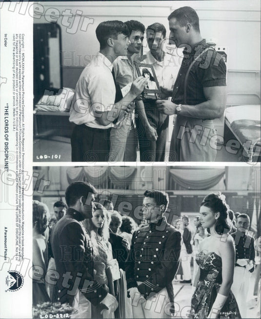 1982 Actor David Keith, Rick Rossovich, Mitchell Lichtenstein Press Photo adx371 - Historic Images