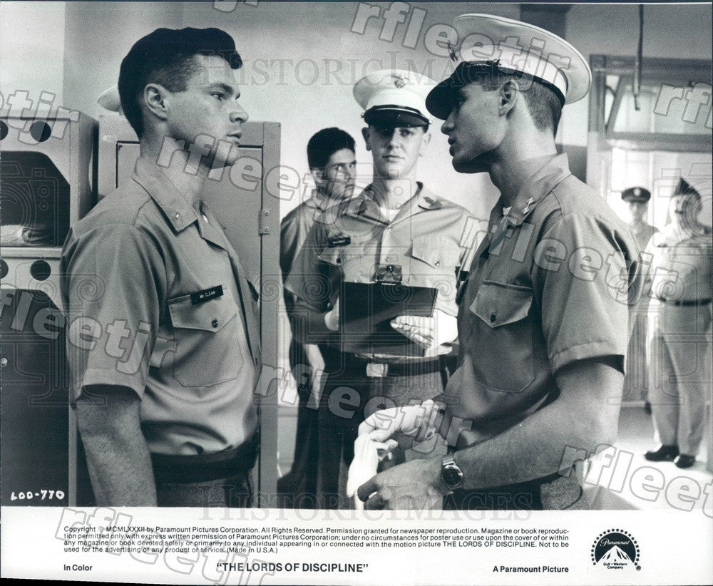1982 Actors David Keith &amp; Michael Biehn in Film Press Photo adx373 - Historic Images