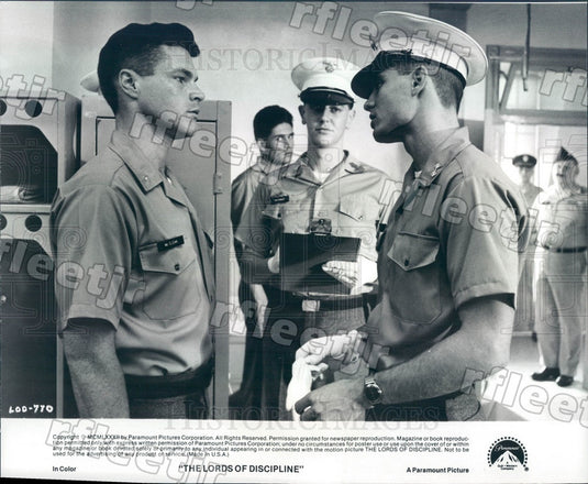 1982 Actors David Keith & Michael Biehn in Film Press Photo adx373 - Historic Images