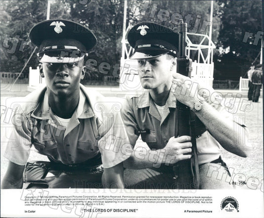 1982 Actors David Keith & Mark Breland in Film Press Photo adx375 - Historic Images