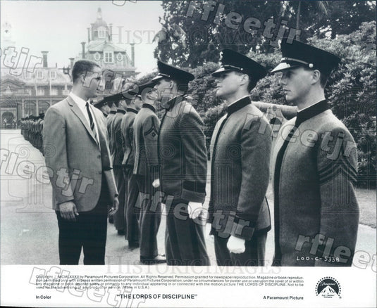 1982 Actor Rick Rossovich, David Keith, Mitchell Lichtenstein Press Photo adx377 - Historic Images