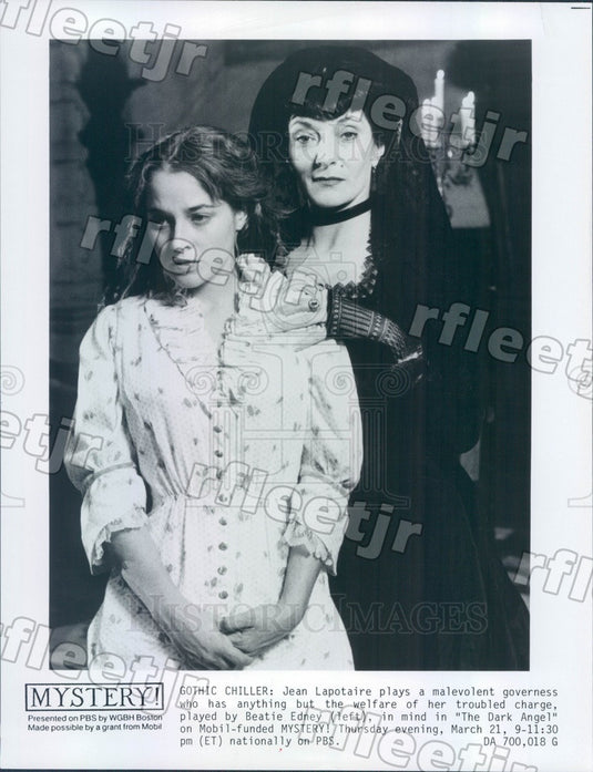 Undated Actors Jean Lapotaire & Beatie Edney on PBS Mystery! Press Photo adx383 - Historic Images