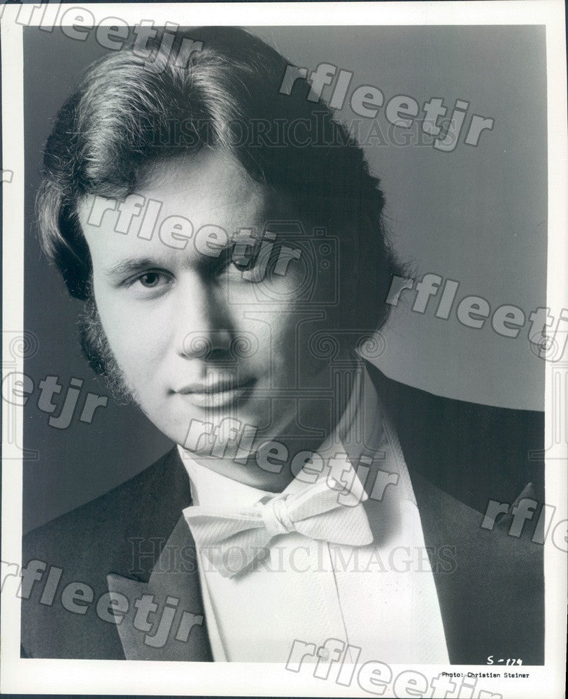 1986 Musician Brent Ellis Press Photo adx391 - Historic Images