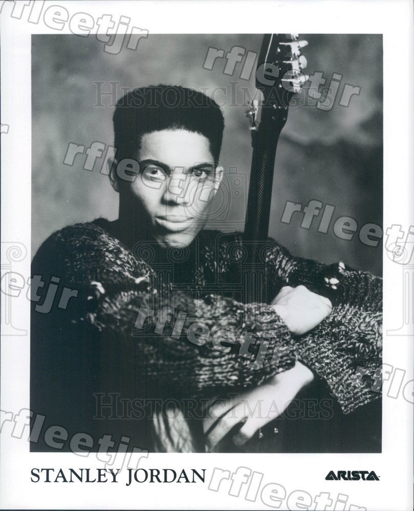 1994 Jazz Musician Stanley Jordan Press Photo adx411 - Historic Images