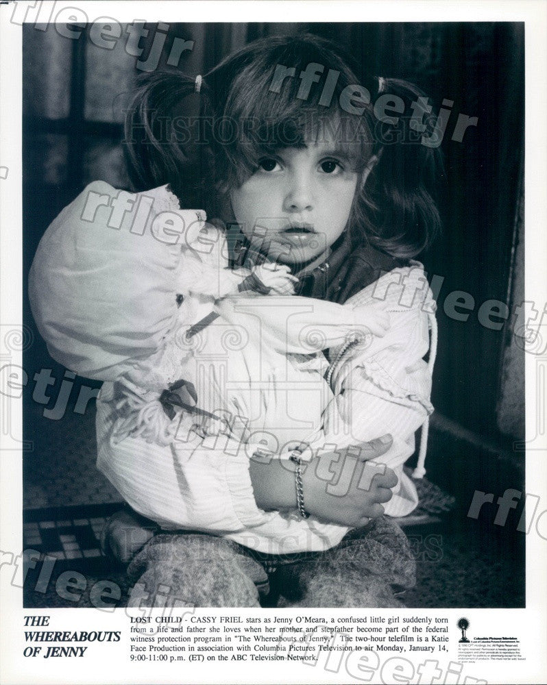 1990 Actress Cassy Friel in Film The Whereabouts Of Jenny Press Photo adx421 - Historic Images