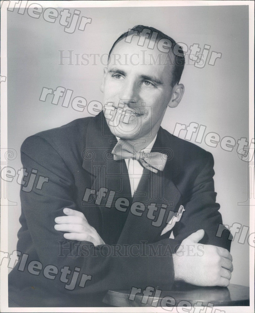 1956 Metropolitan Opera Singer Howard Fried Press Photo adx425 - Historic Images