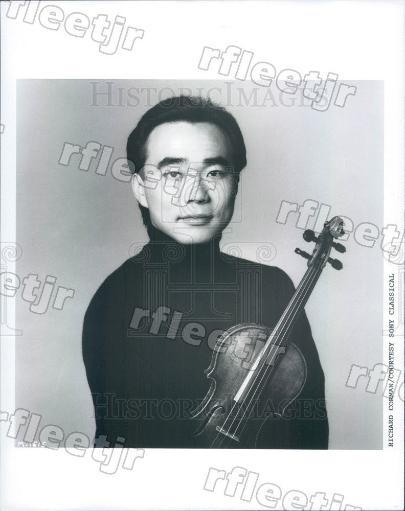 1993 Taiwanese American Violinist Cho-Liang Lin Press Photo adx447 - Historic Images