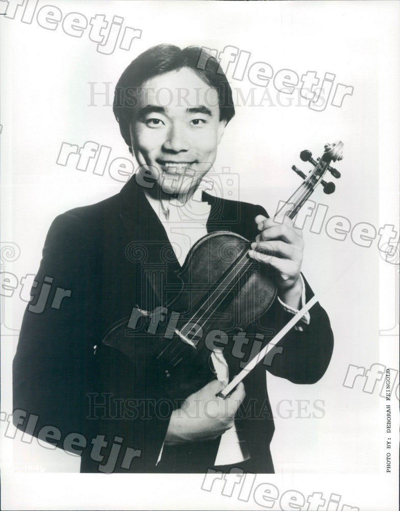 1993 Taiwanese American Violinist Cho-Liang Lin Press Photo adx449 - Historic Images