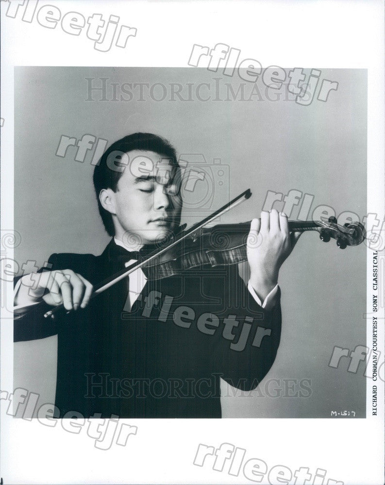 1993 Taiwanese American Violinist Cho-Liang Lin Press Photo adx451 - Historic Images