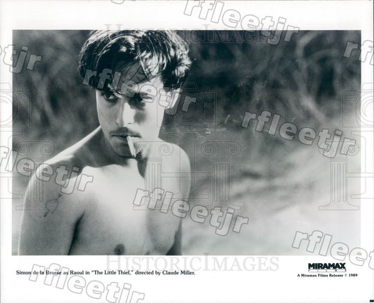 1989 French Actor Simon de la Brosse in Film The Little Thief Press Photo adx45 - Historic Images