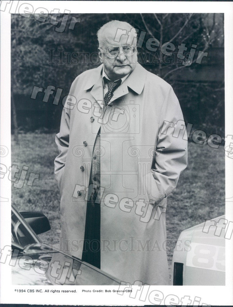 1994 American Actor George C. Scott on TV Show Traps Press Photo adx465 - Historic Images