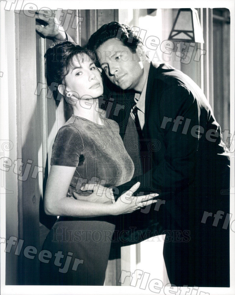 Undated Actors Melissa Gilbert &amp; Dale Midkiff on TV Show Press Photo adx537 - Historic Images