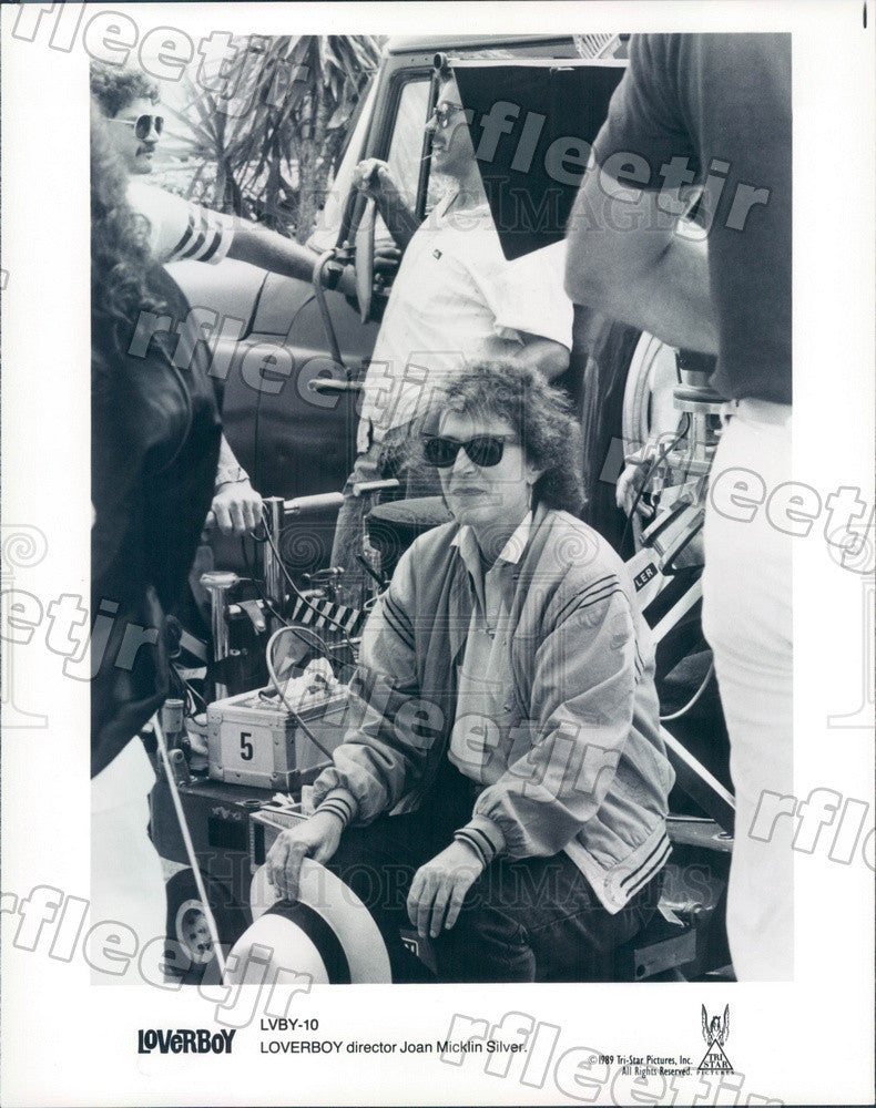1989 Film Director Joan Micklin Silver Filming Loverboy Press Photo adx53 - Historic Images